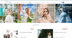 Desktop Screenshot of pannamloda.com